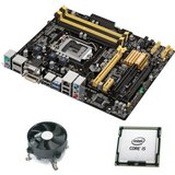 Kit Placa de Baza Asus B85M-E, Intel Quad Core i5-4460, Cooler